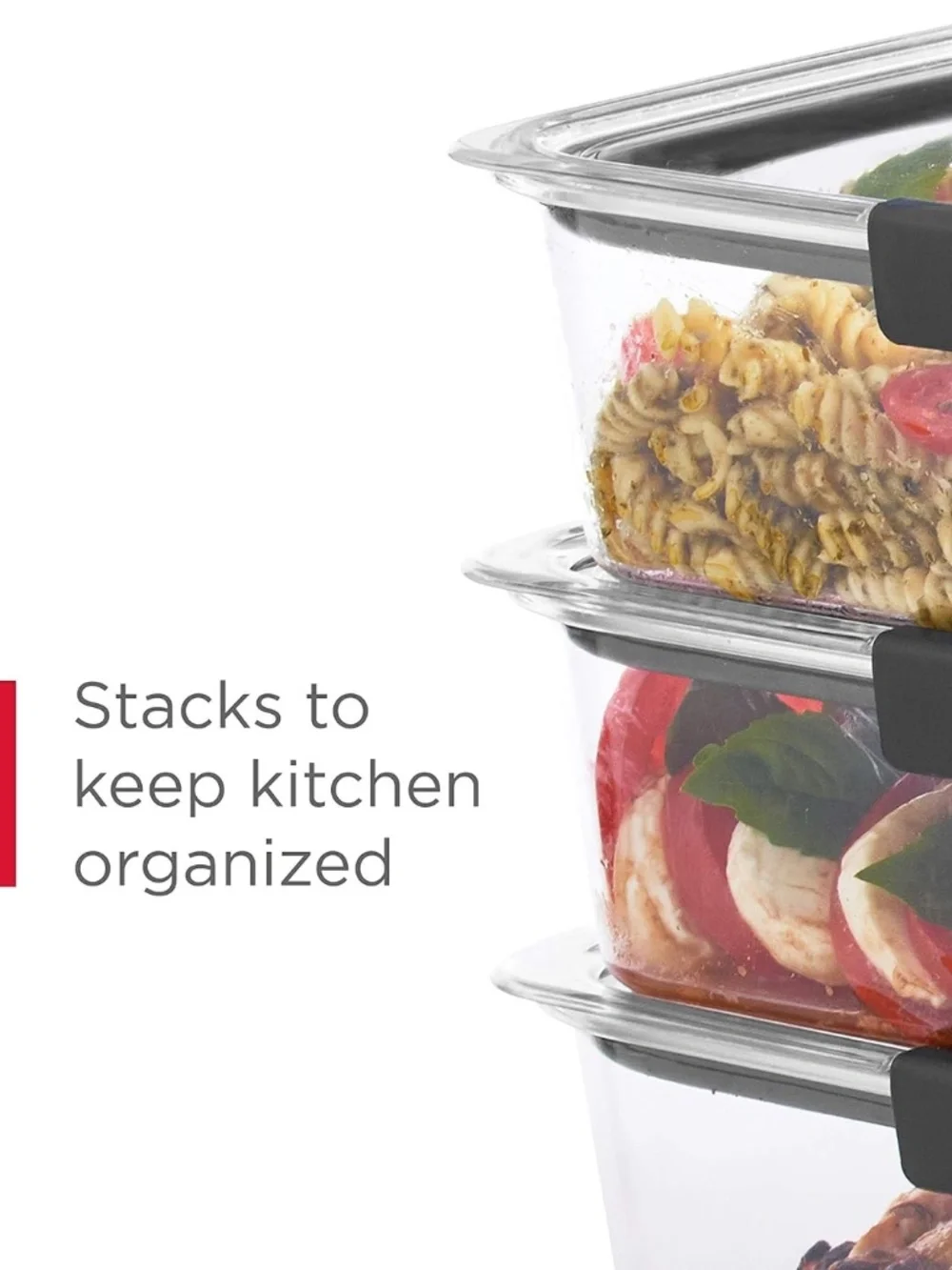 NEW Rubbermaid Brilliance BPA-Free Food Storage Containers, 24-Piece Set